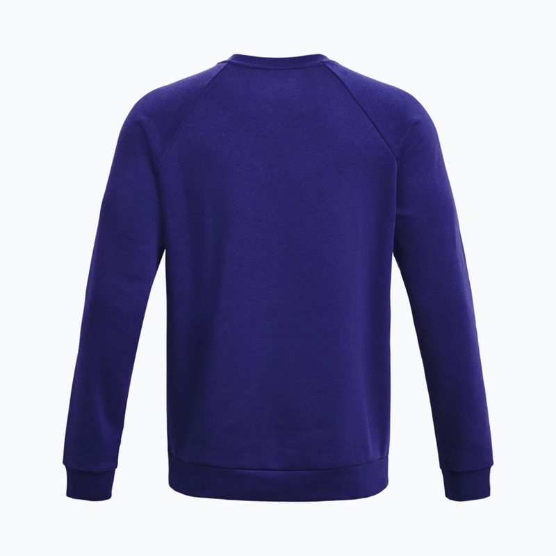 Tricou Under Armour Rival Fleece Crew pentru bărbați albastru 1357096-468 2