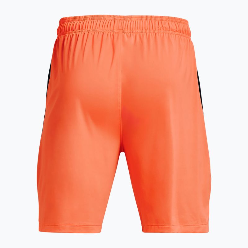 Pantaloni scurți de antrenament pentru bărbați Under Armour Tech Vent portocaliu 1376955 4