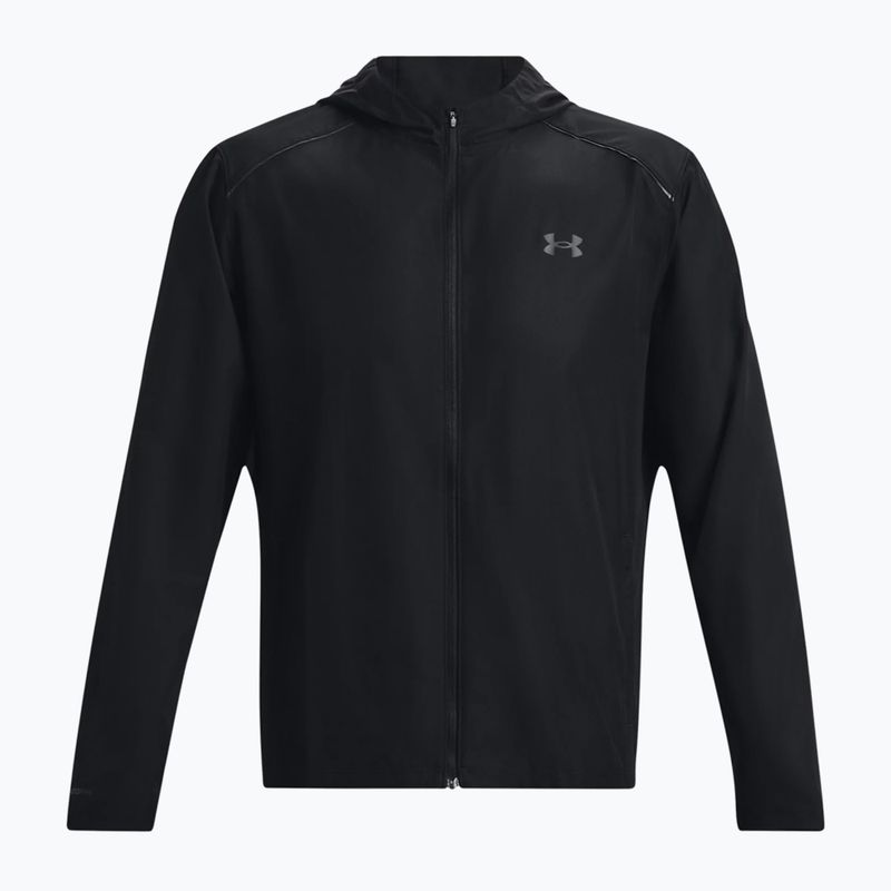 Under Armour Storm Run Geacă de alergare cu glugă pentru bărbați negru 1376795 4