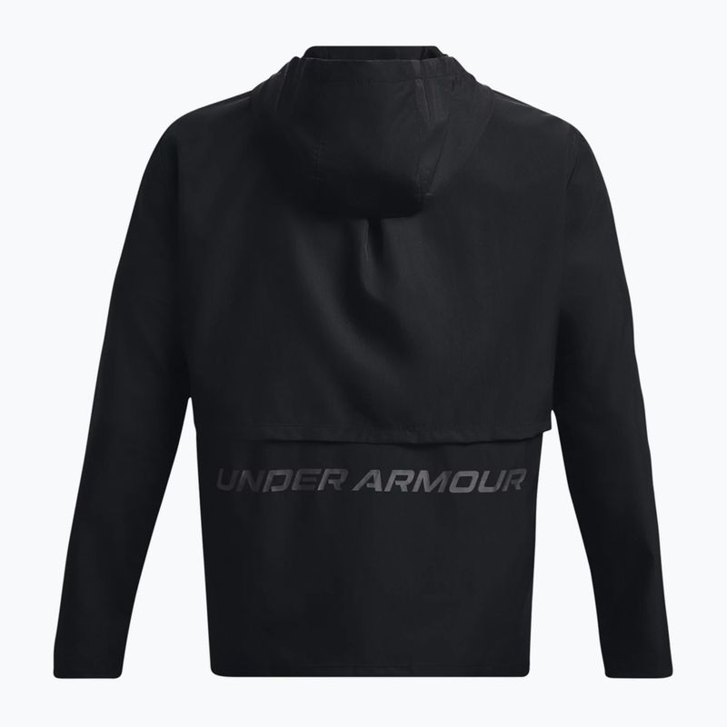 Under Armour Storm Run Geacă de alergare cu glugă pentru bărbați negru 1376795 5