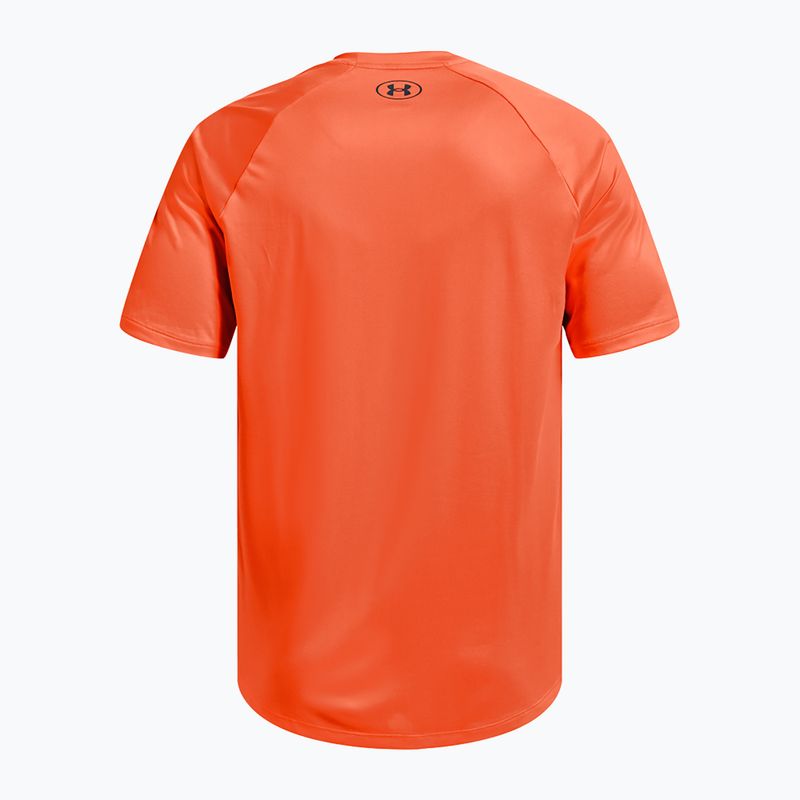 Tricou de antrenament pentru bărbați Under Armour Tech Fade portocaliu 1377053 4