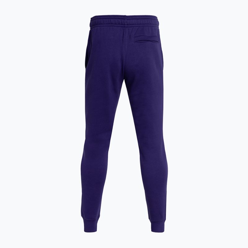 Pantaloni de antrenament pentru bărbați Under Armour Rival Fleece Joggers albastru marin 1357128 4