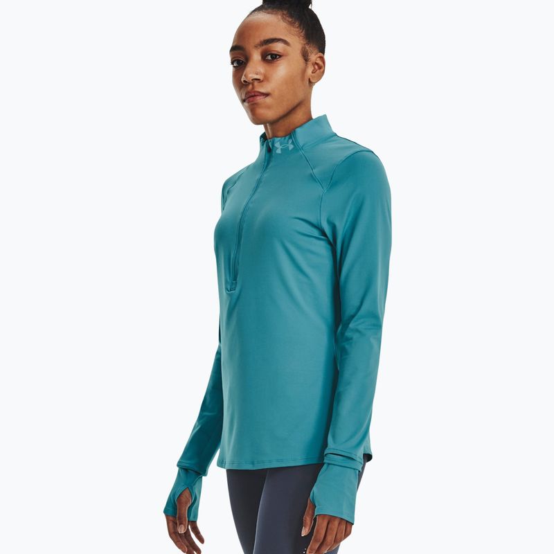 Under Armour Qualifier Run 2.0 Half Zip bluză de alergare pentru femei albastru 1365632