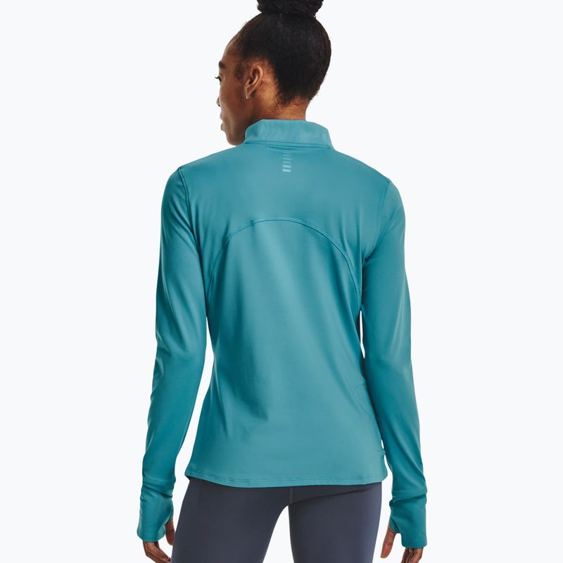 Under Armour Qualifier Run 2.0 Half Zip bluză de alergare pentru femei albastru 1365632 2