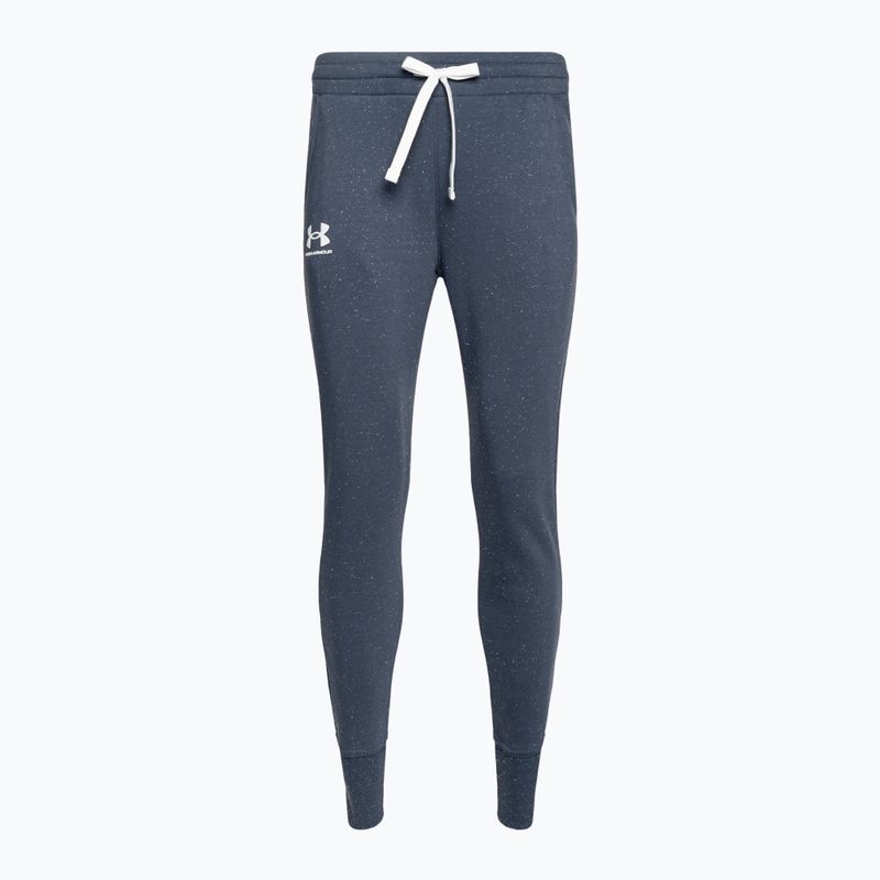 Pantaloni de antrenament pentru femei Under Armour Rival Fleece Joggers gri 1356416 3