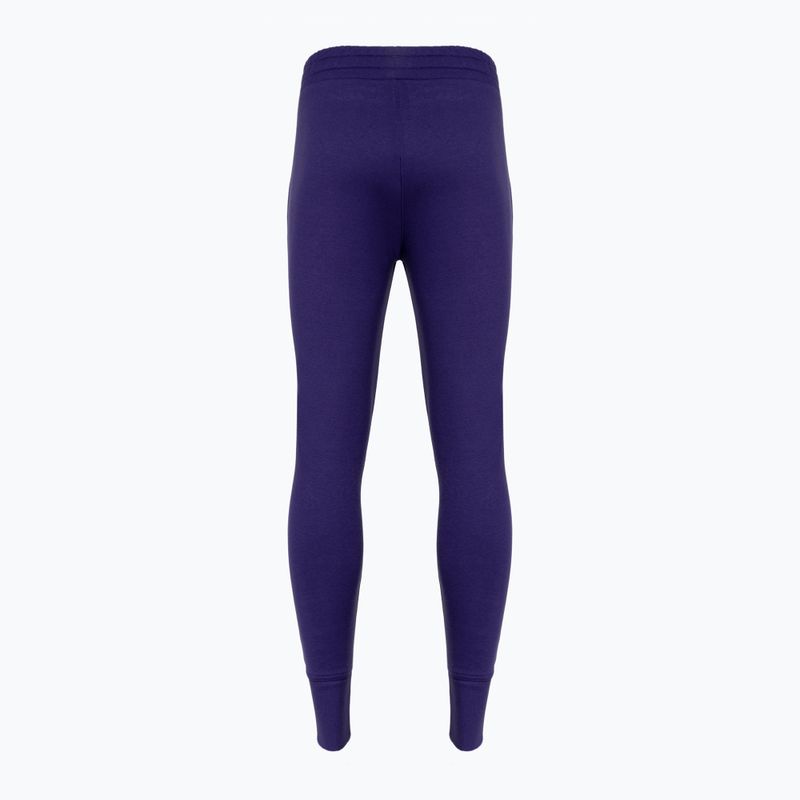 Pantaloni de antrenament pentru femei Under Armour Rival Fleece Joggers albastru marin 1356416 4