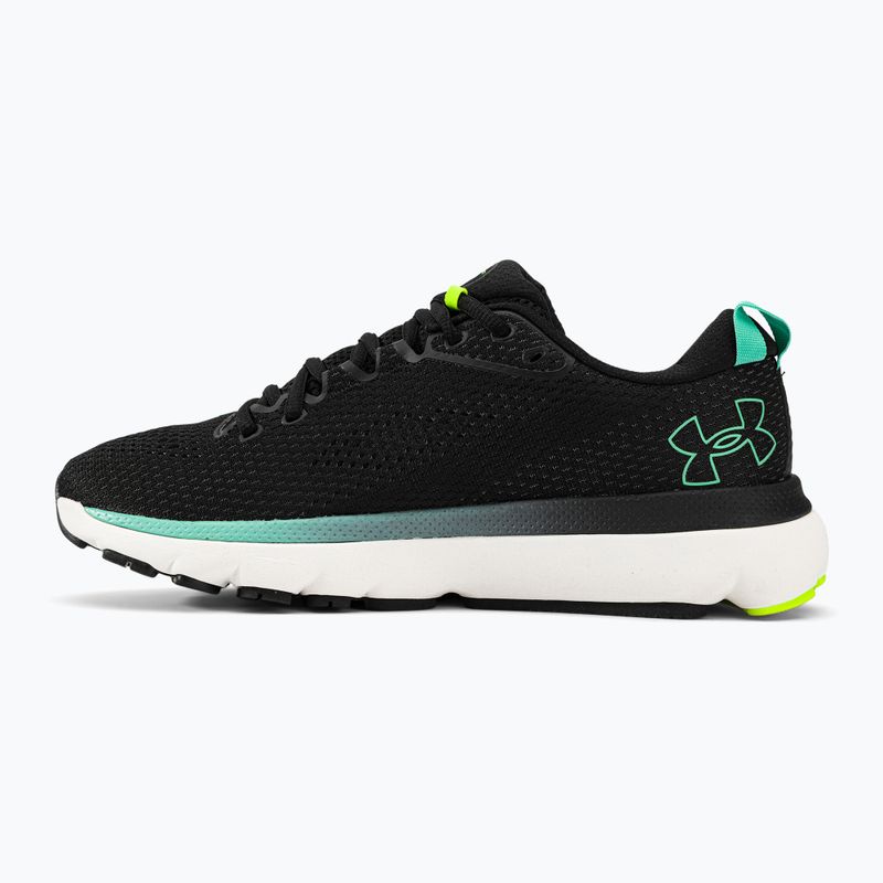 Under Armour Hovr Infinite 5 bărbați pantofi de alergare negru-verde 3026545 11