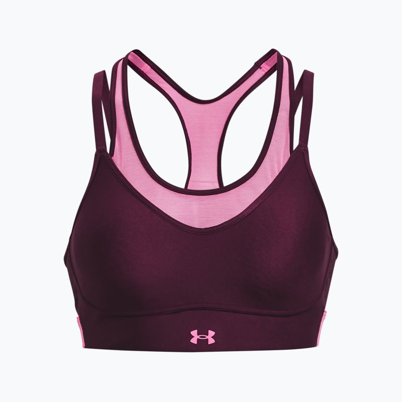 Sutien de fitness Under Armour Infinity Mesh Low violet 1376886-572