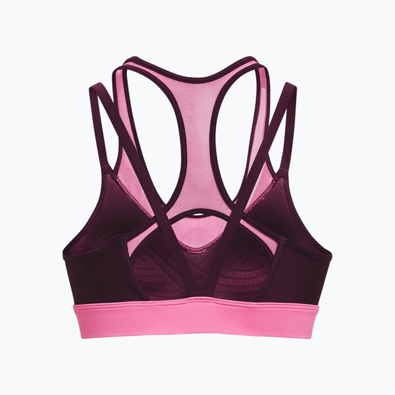 Sutien de fitness Under Armour Infinity Mesh Low violet 1376886-572 2