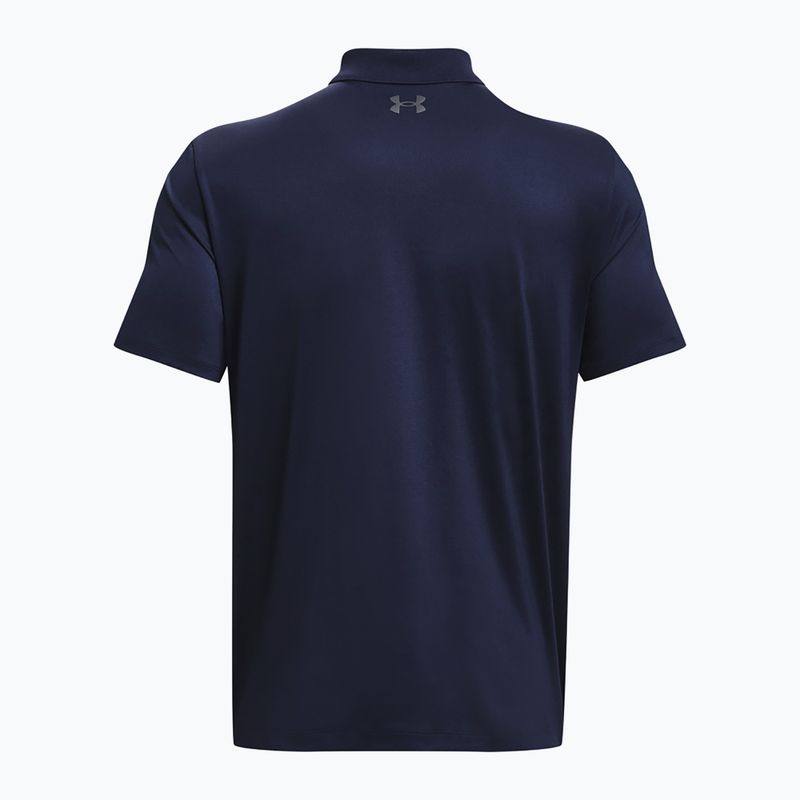 Tricou polo pentru bărbați Under Armour Matchplay Polo midnight navy/pitch gray 6
