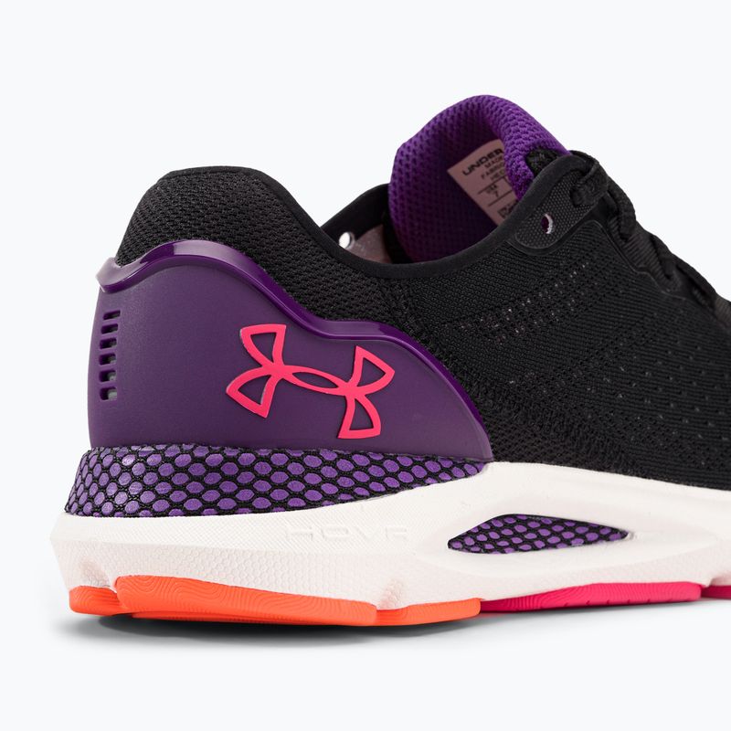 Pantofi de alergare pentru femei Under Armour W Hovr Sonic 6 negru / galaxy violet / roz șoc 3026128 9