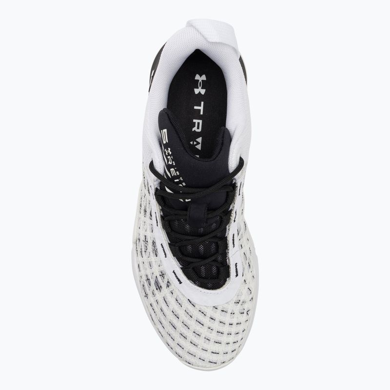 Under Armour Tribase Reign 5 alb/negru/alb bărbați pantofi de antrenament pentru bărbați 6