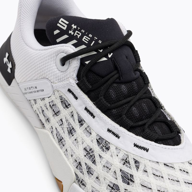 Under Armour Tribase Reign 5 alb/negru/alb bărbați pantofi de antrenament pentru bărbați 8