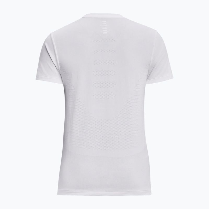 Under Armour Seamless Stride tricou de alergare pentru femei alb 1375698 3