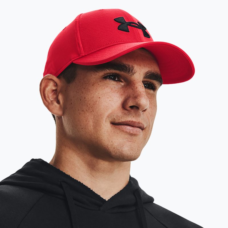 Under Armour Blitzing Adj șapcă de baseball pentru bărbați roșu 1376701 5