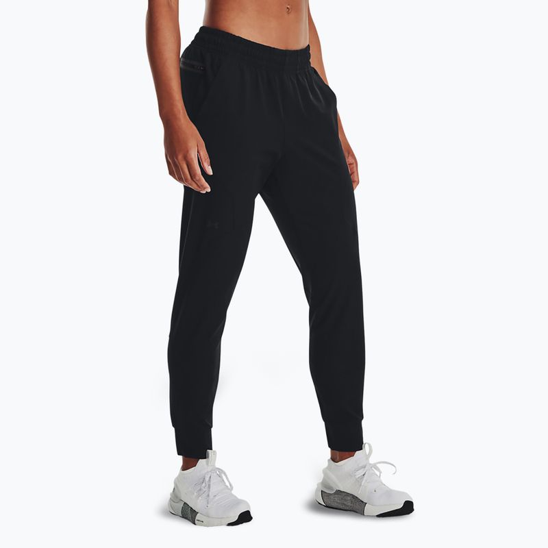 Pantaloni de antrenament pentru femei Under Armour Unstoppable Jogger black/black