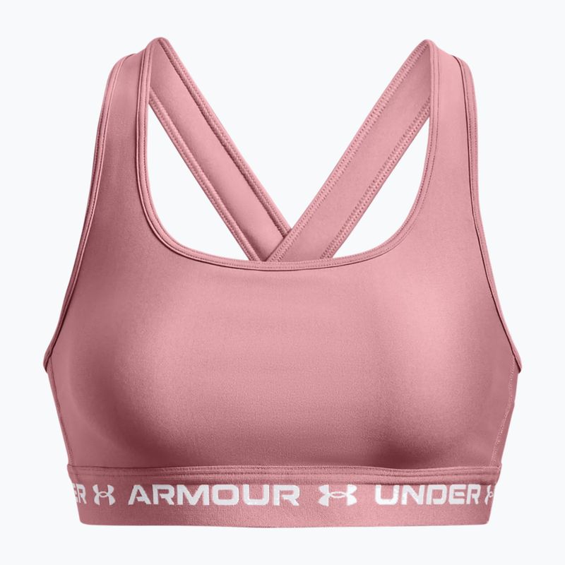 Under Armour Crossback Mid sutien fitness roz 1361034-697