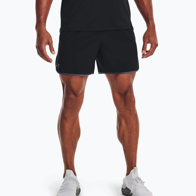 Pantaloni scurți de antrenament pentru bărbați Under Armour Hiit Woven negru 1377027 3