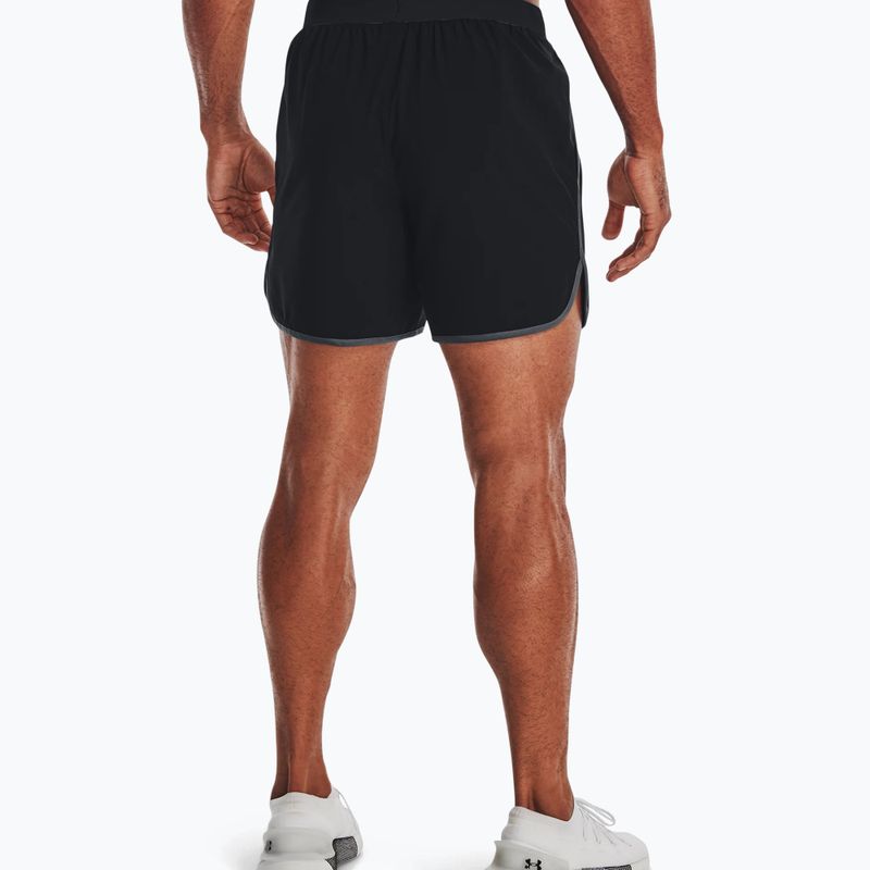 Pantaloni scurți de antrenament pentru bărbați Under Armour Hiit Woven negru 1377027 4