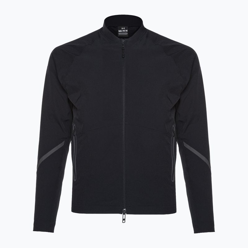 Jachetă de antrenament pentru bărbați Under Armour Unstoppable Bomber negru 1377170 4