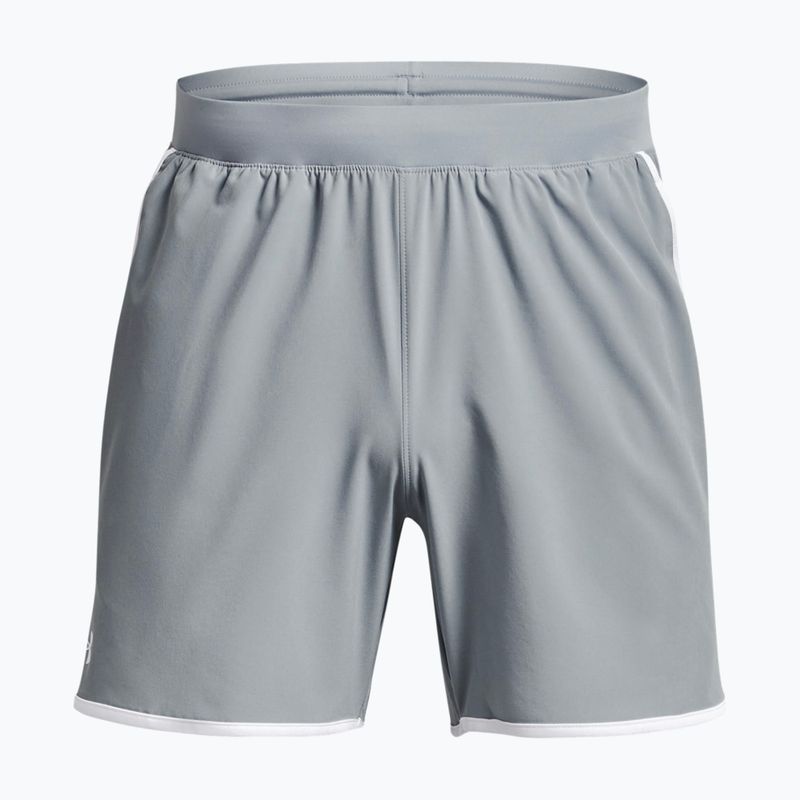 Pantaloni scurți de antrenament Under Armour Hiit Woven gri pentru bărbați 1377027-465 4