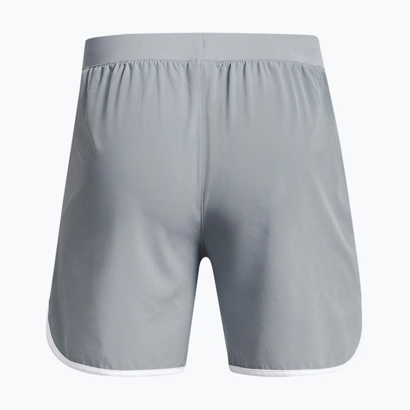 Pantaloni scurți de antrenament Under Armour Hiit Woven gri pentru bărbați 1377027-465 5