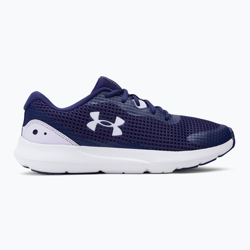 Under Armour Surge 3 pantofi de alergare pentru femei albastru marin și violet 3024894 2