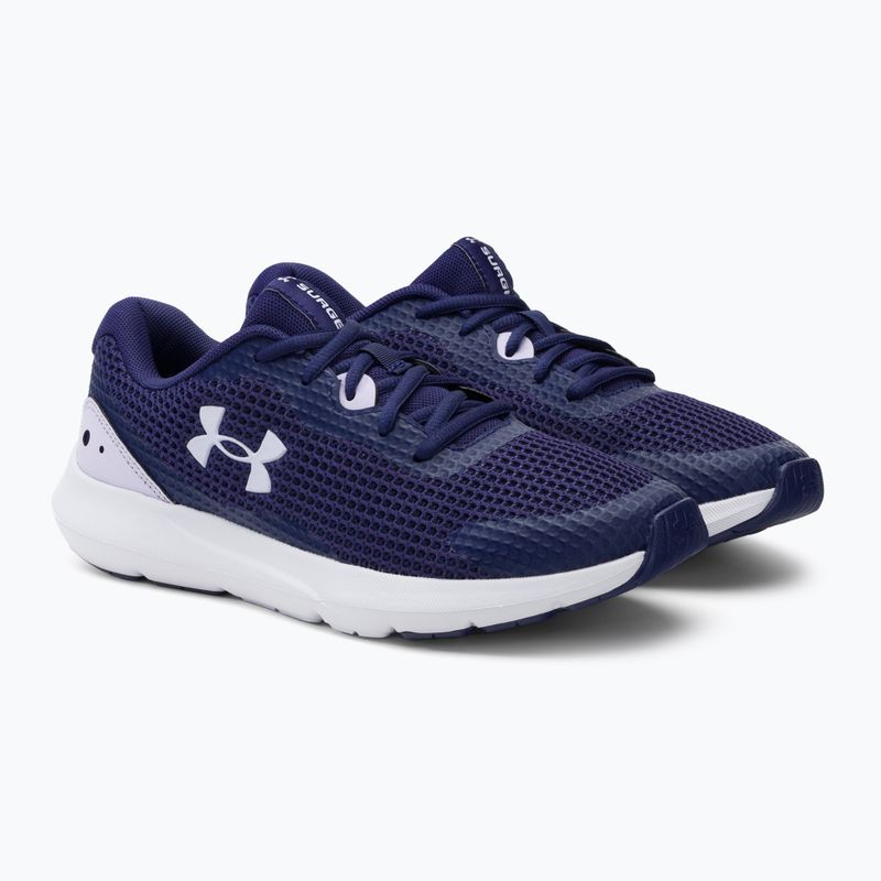 Under Armour Surge 3 pantofi de alergare pentru femei albastru marin și violet 3024894 4