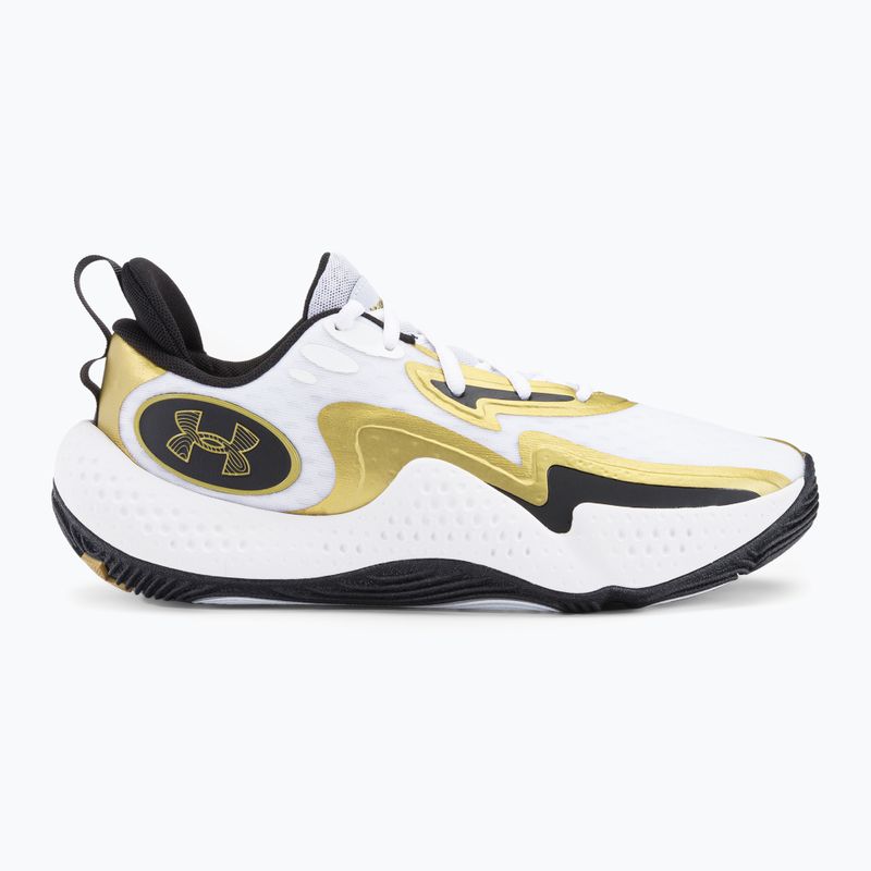 Under Armour Spawn 5 pantofi de baschet alb 3026285 2