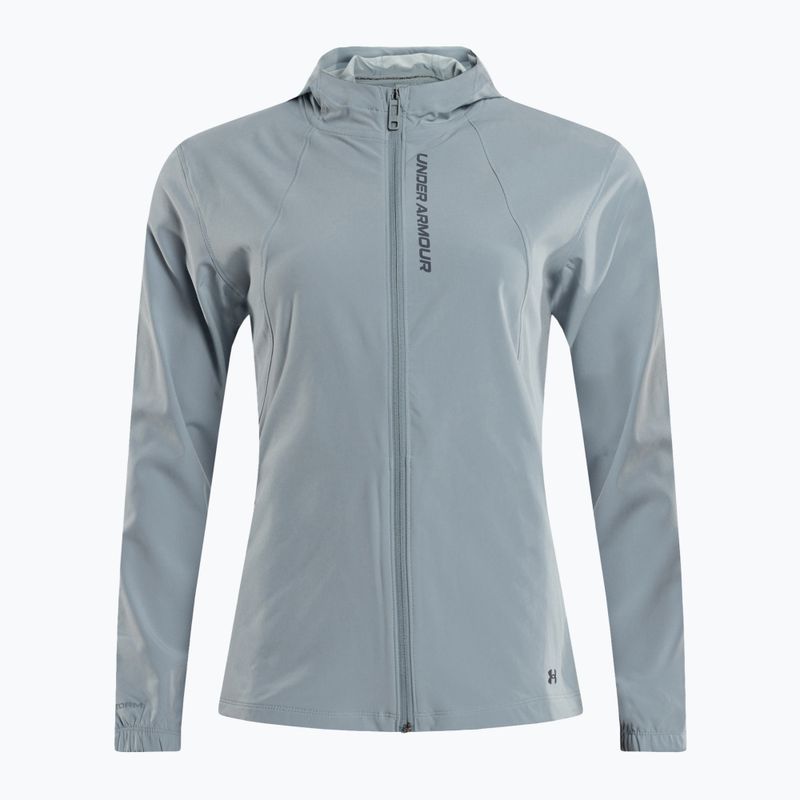 Under Armour Outrun The Storm jachetă de alergare pentru femei albastru 1377043