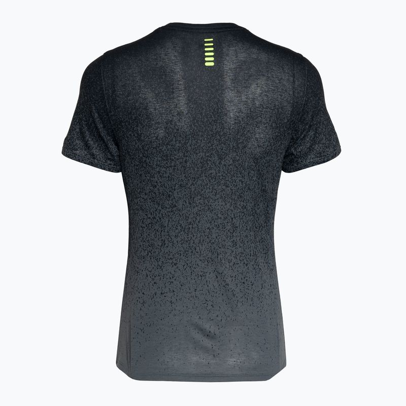 Under Armour Rush Cicada tricou de alergare pentru femei negru/gri 1378405 2