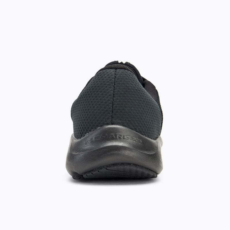 Under Armour Charged Pursuit 3 pantofi de alergare pentru femei negru/negru/argint metalic 6