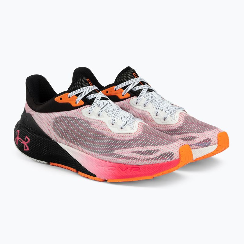 Under Armour Hovr Machina Breeze bărbați pantofi de alergare alb-negru și alb 3026235 4