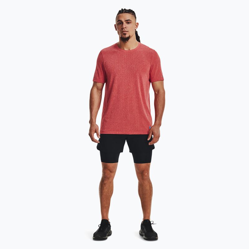 Pantaloni scurți pentru bărbați Under Armour Peak Woven 2in1 black/black 2