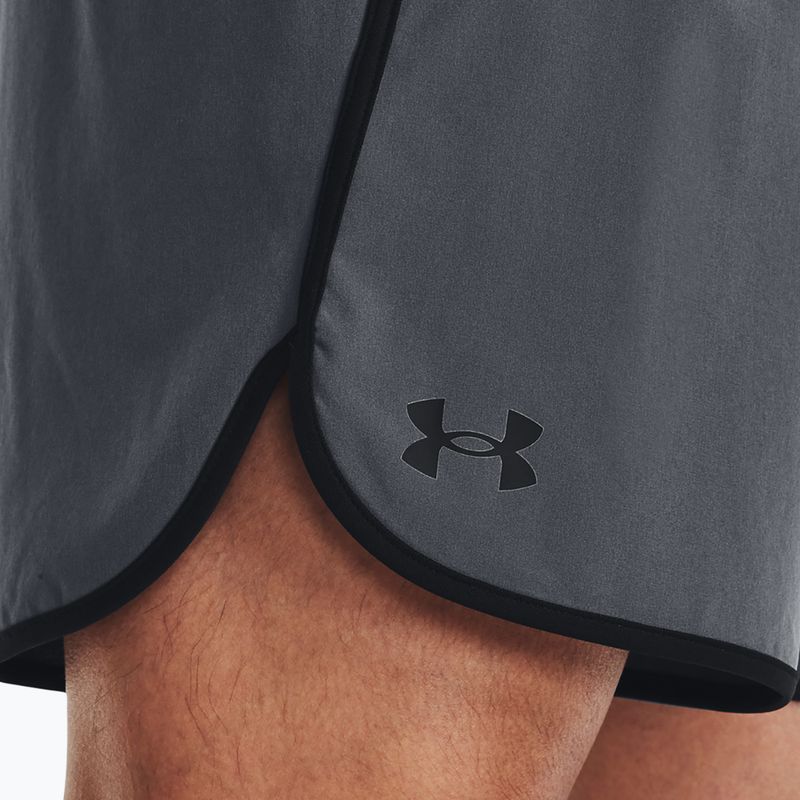 Pantaloni scurți de antrenament Under Armour Hiit Woven gri pentru bărbați 1377027 8