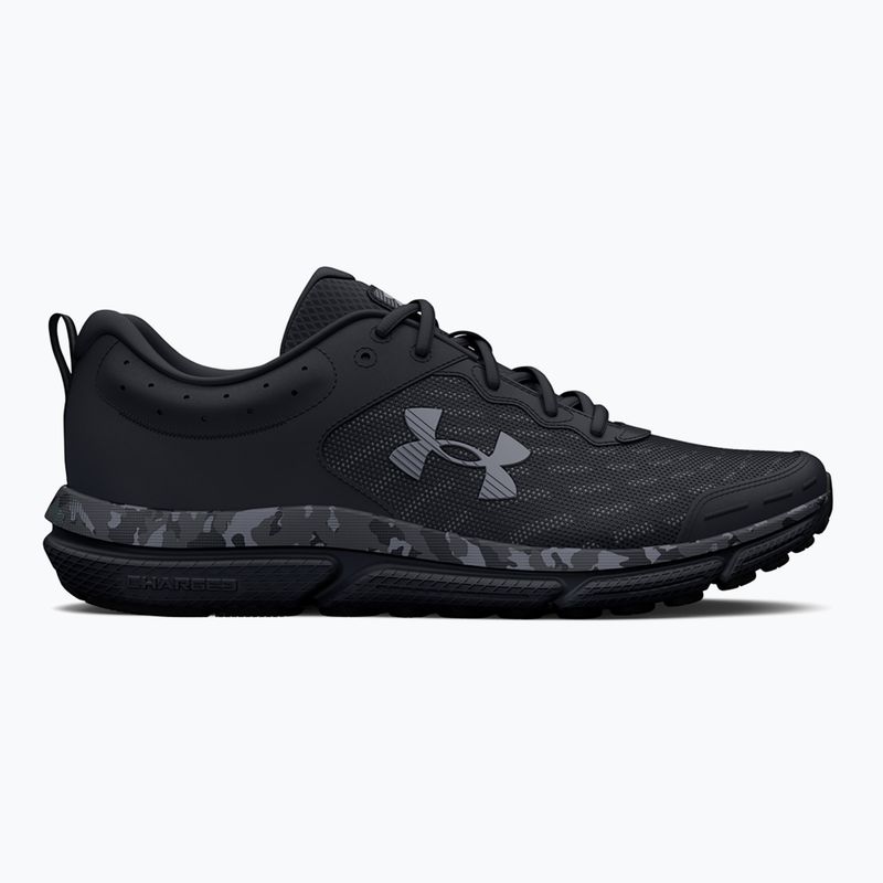 Încălțăminte de alergare pentru bărbați Under Armour Charged Assert 10 Camo black/black/pitch gray 8