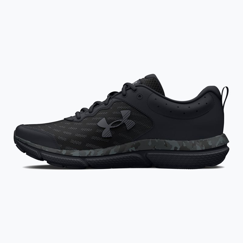 Încălțăminte de alergare pentru bărbați Under Armour Charged Assert 10 Camo black/black/pitch gray 9