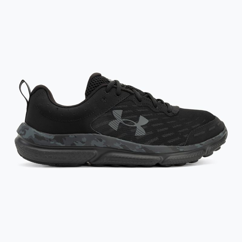Încălțăminte de alergare pentru bărbați Under Armour Charged Assert 10 Camo black/black/pitch gray 2