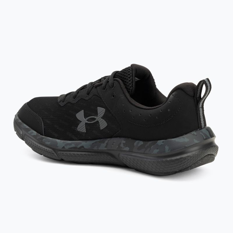 Încălțăminte de alergare pentru bărbați Under Armour Charged Assert 10 Camo black/black/pitch gray 3
