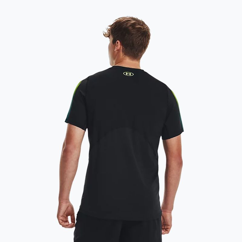 Tricou de antrenament pentru bărbați Under Armour HG Armour Nov Echipat negru 1377160 2