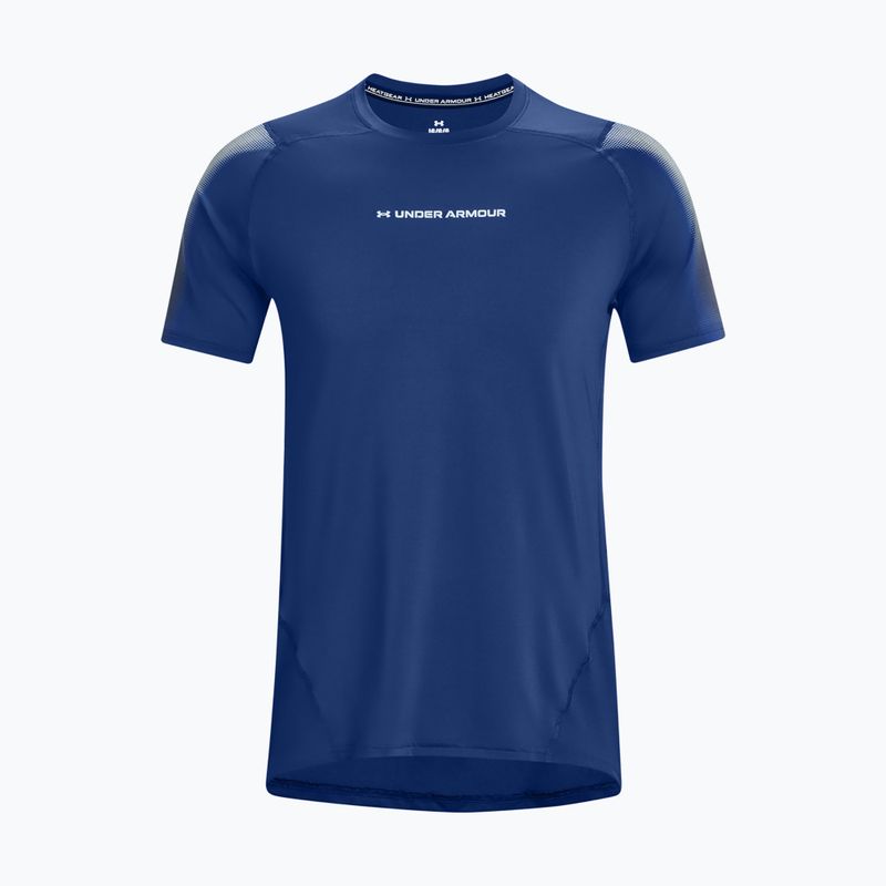 Tricou de antrenament pentru bărbați Under Armour HG Armour Nov Echipat albastru 1377160 5