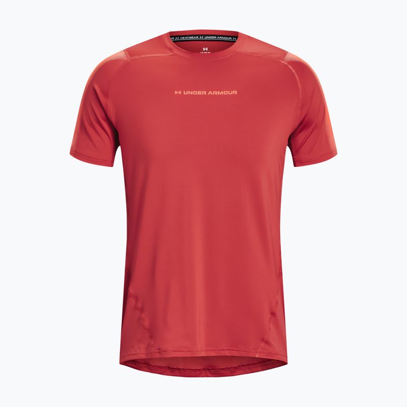 Tricou de antrenament pentru bărbați Under Armour HG Armour Nov Echipat roșu 1377160 3