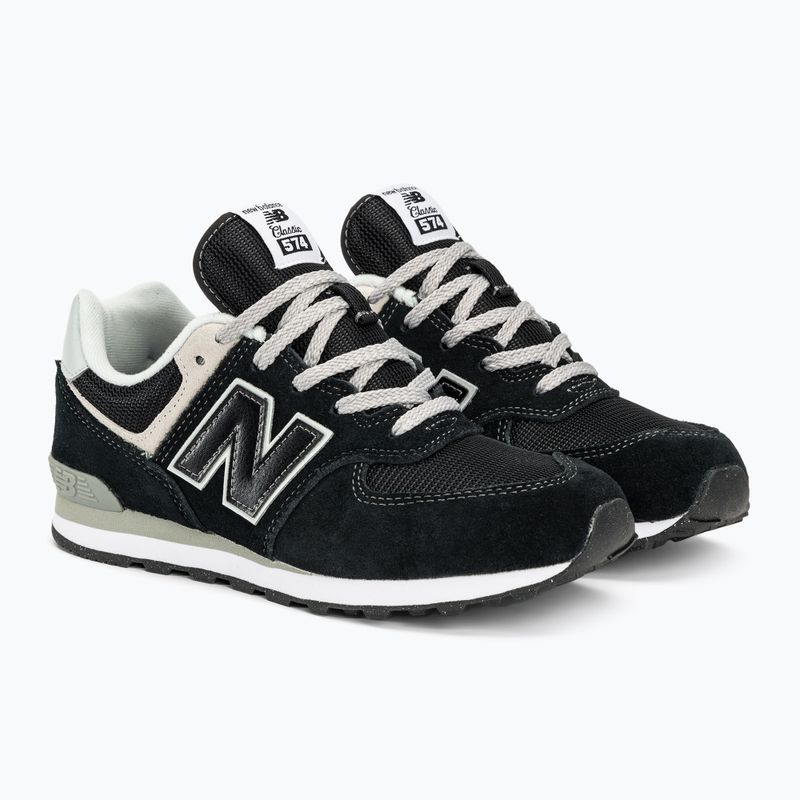 Încălțăminte pentru copii New Balance GC574 black NBGC574EVB 4