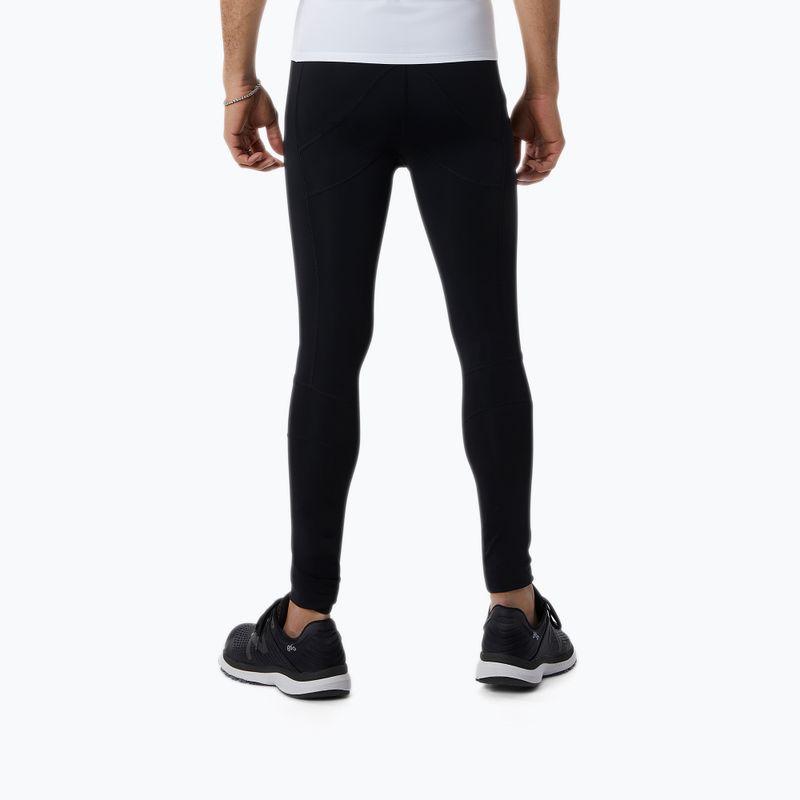 Pantaloni compresivi de alergat pentru bărbați New Balance C​ompression Tight negri NBMP231120BK 2