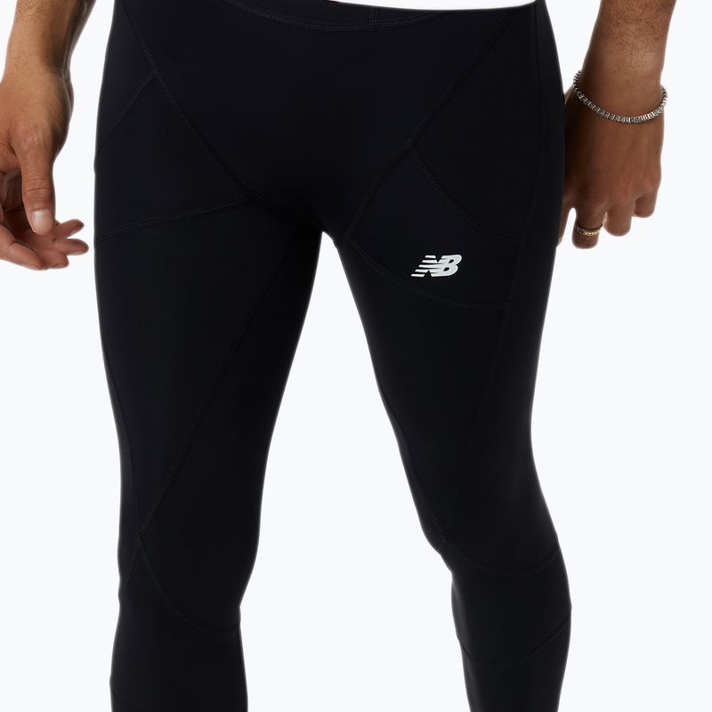 Pantaloni compresivi de alergat pentru bărbați New Balance C​ompression Tight negri NBMP231120BK 3