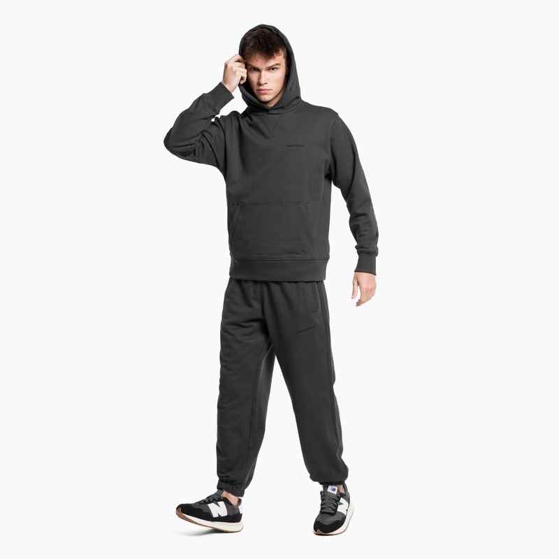 Hanorac de antrenament pentru bărbați New Balance NB Athletics Nature State Hoodie negru NBMT23565PHM 2