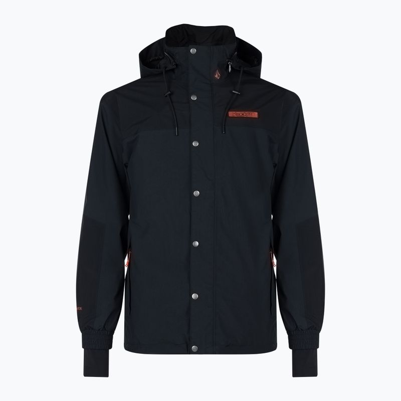Jachetă de snowboard Volcom Longo Gore-Tex pentru bărbați negru G0652306