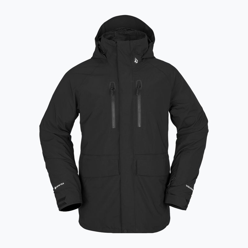 Jachetă de snowboard pentru bărbați Volcom Stone Stretch Gore-Tex negru G0652303