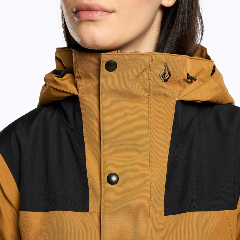 Jachetă de snowboard pentru femei Volcom Ell Ins Gore-Tex Caramel H0452302 5
