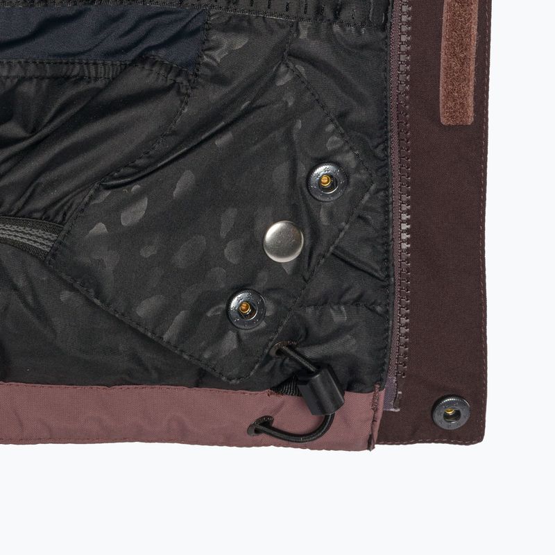 Volcom Aris Ins Gore maro/negru jachetă de snowboard H0452311 6